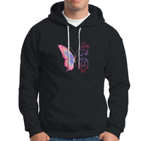 Mental Health Matters Hoodie Be Kind Mental Health Matters Floral Butterfly Motivational Mental Health Awareness - Wonder Print Shop