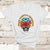 Mental Health Matters T Shirt Grow Positive Thoughts Mental Health Awareness Groovy Retro Floral Skull With Flowers - Wonder Print Shop