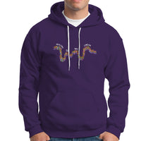 Mental Health Matters Hoodie Healing Is Not Linear Mental Health Awareness Flowers Linear - Wonder Print Shop