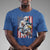 American Flag Bald Eagle Spirit US Pride Patriotic T Shirt - Wonder Print Shop