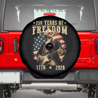 250 Years of Freedom George Washington Rock Star Spare Tire Cover Funny Electric Guitar Player Vintage American Flag 1776 to 2026 Semiquincentennial