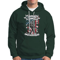 American Veteran Hoodie I Walked The Walked So You Could Talk The Talk American Flag - Wonder Print Shop