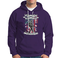 American Veteran Hoodie I Walked The Walked So You Could Talk The Talk American Flag - Wonder Print Shop
