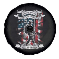 American Veteran Spare Tire Cover I Walked The Walked So You Could Talk The Talk American Flag