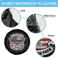 American Patriotic Spare Tire Cover If My Flag Offends You I'll Help You Pack American Flag Bald Eagle