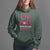 Female Veteran Hoodie Touch Me And Your First Lesson Is Free Strong Women Dog Tags - Wonder Print Shop