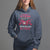 Female Veteran Hoodie Touch Me And Your First Lesson Is Free Strong Women Dog Tags - Wonder Print Shop