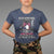 Female Veteran T Shirt Assuming I'm Just An Old Lady Was Your First Mistake American Messy Bun - Wonder Print Shop