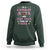Female Veteran Sweatshirt I'm A Combat Boots And Dog Tags Kind Of Girl - Wonder Print Shop