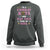 Female Veteran Sweatshirt I'm A Combat Boots And Dog Tags Kind Of Girl - Wonder Print Shop