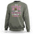 Female Veteran Sweatshirt I'm A Combat Boots And Dog Tags Kind Of Girl - Wonder Print Shop