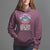 Female Veteran Hoodie I Don't Have An Inside Voice Just A Mouth With No Filter Women Lips - Wonder Print Shop