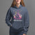 Female Veteran Hoodie Beautiful And Deadly Proud American Women Soldier - Wonder Print Shop