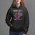 Female Veteran Hoodie Served Like A Girl American Flag US Pride - Wonder Print Shop