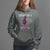 Female Veteran Hoodie Served Like A Girl American Flag US Pride - Wonder Print Shop