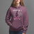 Female Veteran Hoodie Served Like A Girl American Flag US Pride - Wonder Print Shop