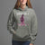 Female Veteran Hoodie Served Like A Girl American Flag US Pride - Wonder Print Shop