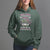 Female Veteran Hoodie With Three Sides But The Side You Never Want To See Army Messy Bun - Wonder Print Shop