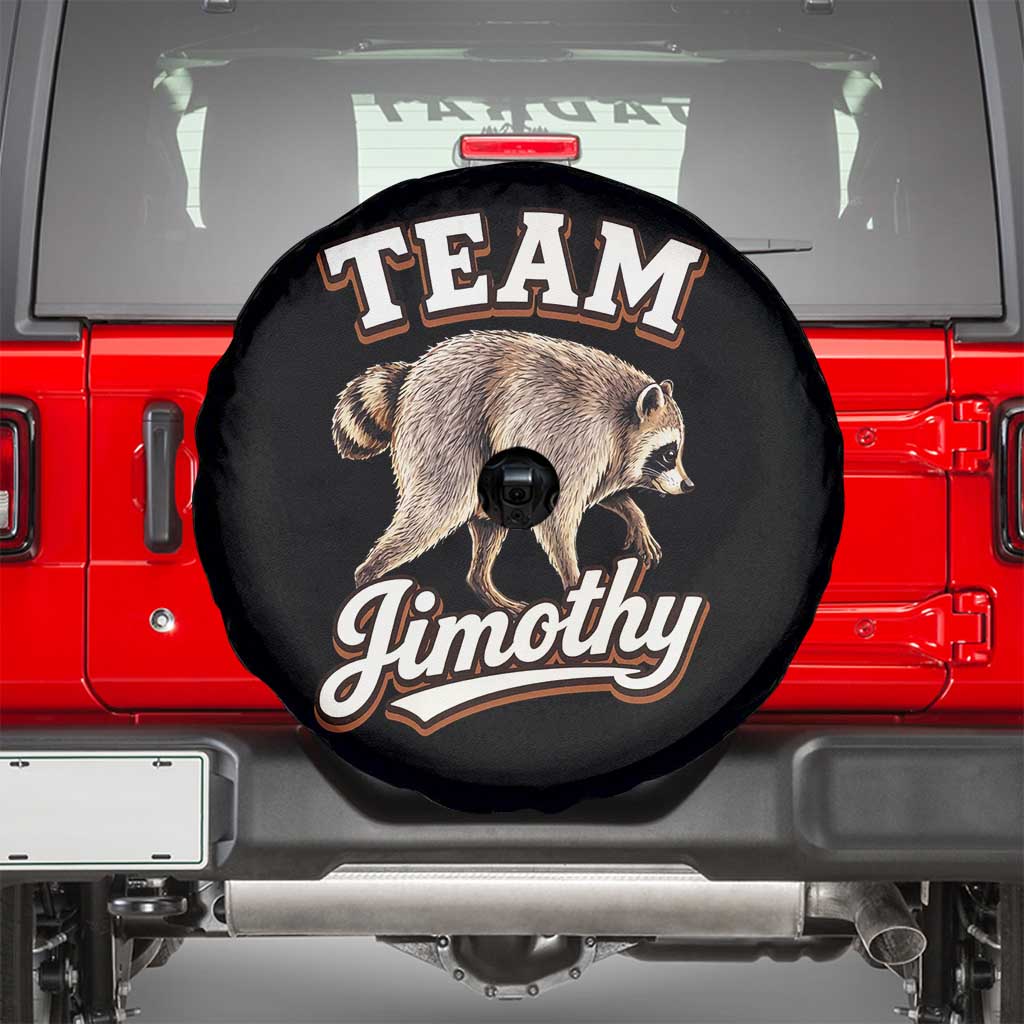 Team Jimothy Funny Viral Seattle Raccoon Legend Spare Tire Cover Trash Panda Meme Vintage Sports Style Graphic