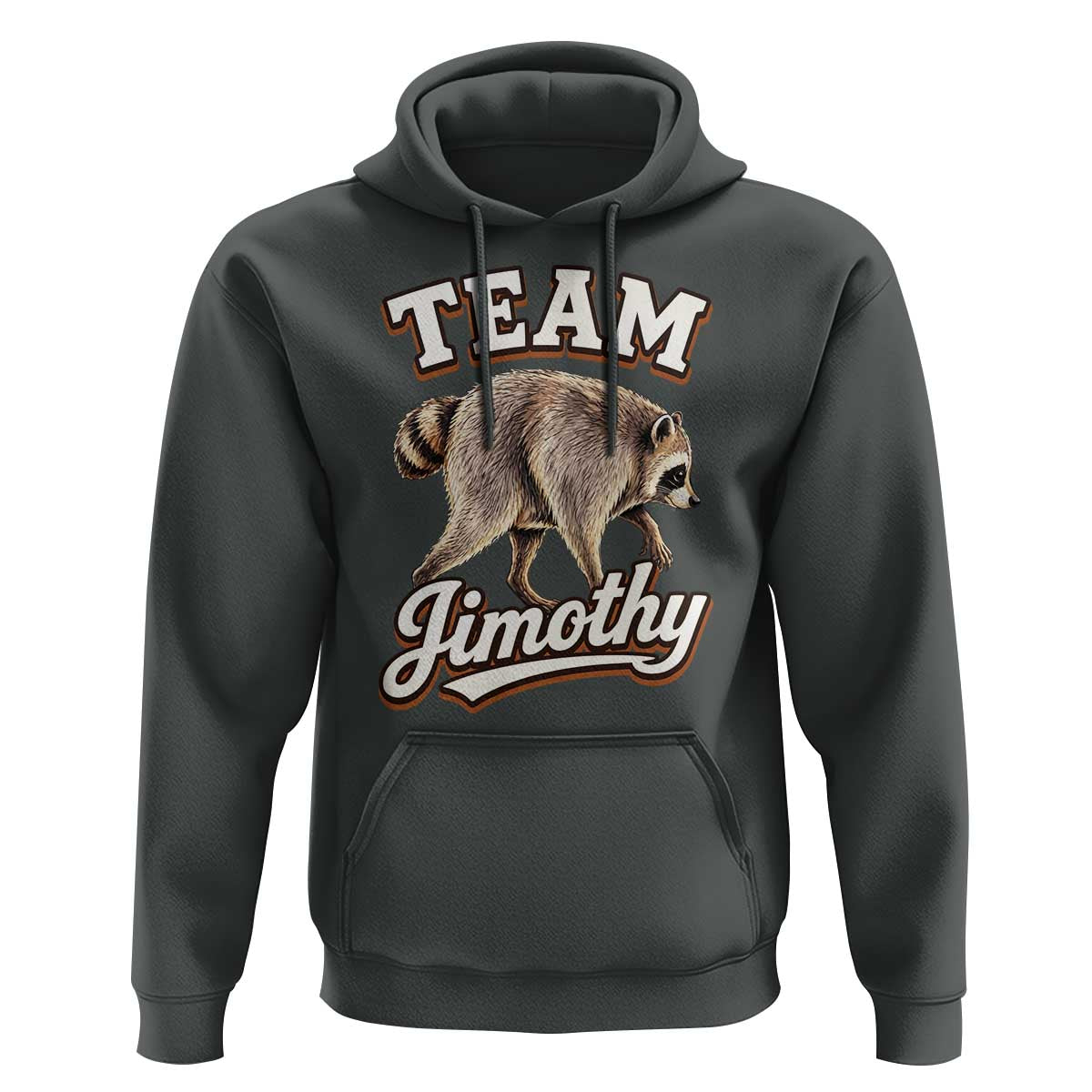 Team Jimothy Funny Viral Seattle Raccoon Legend Hoodie Trash Panda Meme Vintage Sports Style Graphic
