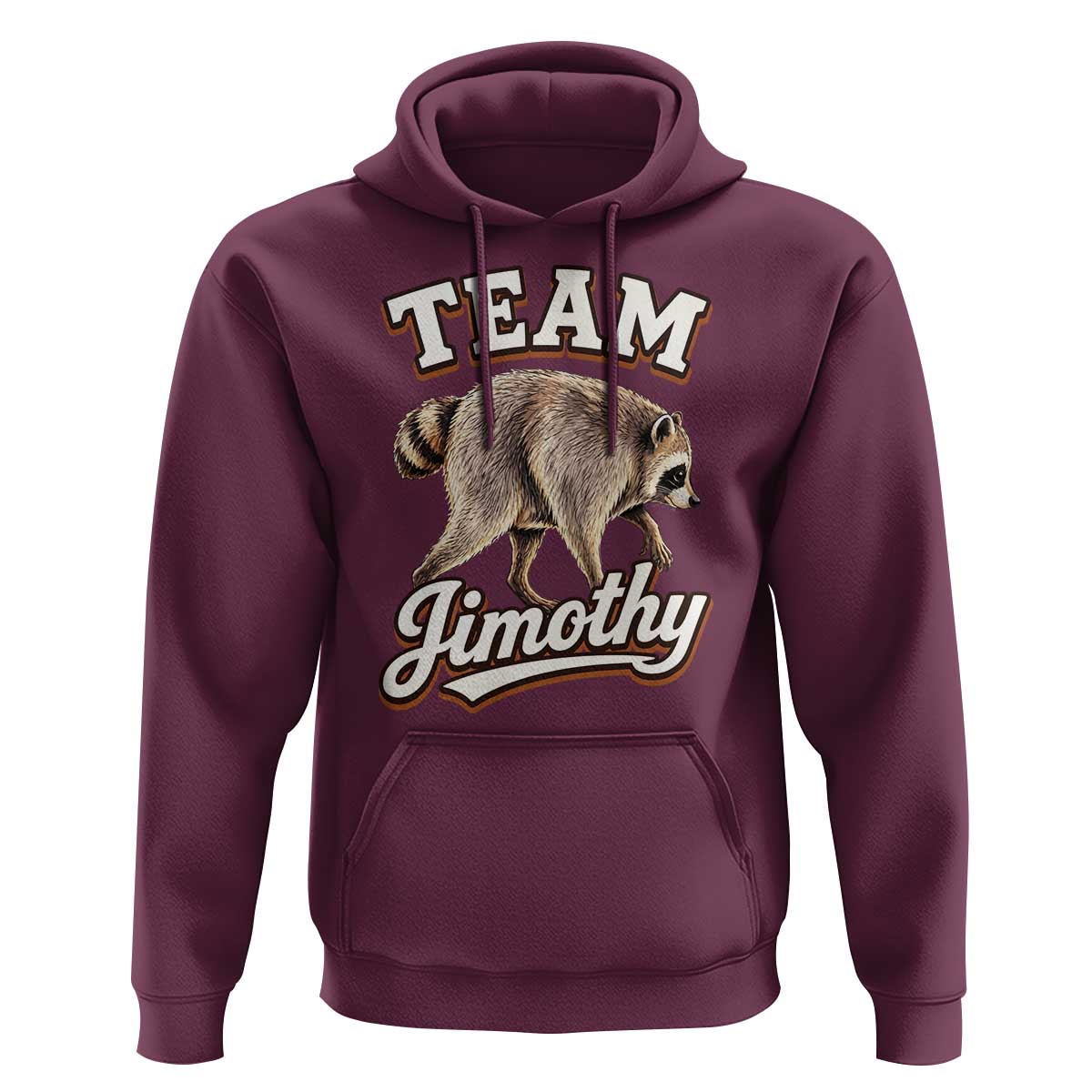 Team Jimothy Funny Viral Seattle Raccoon Legend Hoodie Trash Panda Meme Vintage Sports Style Graphic
