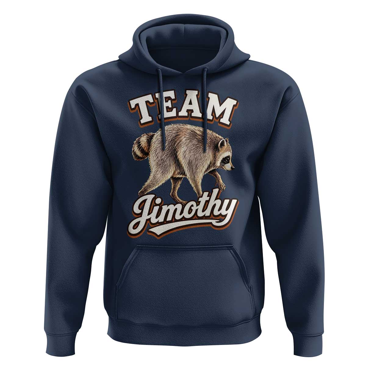 Team Jimothy Funny Viral Seattle Raccoon Legend Hoodie Trash Panda Meme Vintage Sports Style Graphic