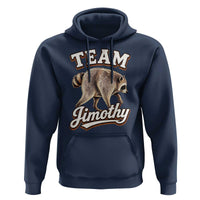 Team Jimothy Funny Viral Seattle Raccoon Legend Hoodie Trash Panda Meme Vintage Sports Style Graphic