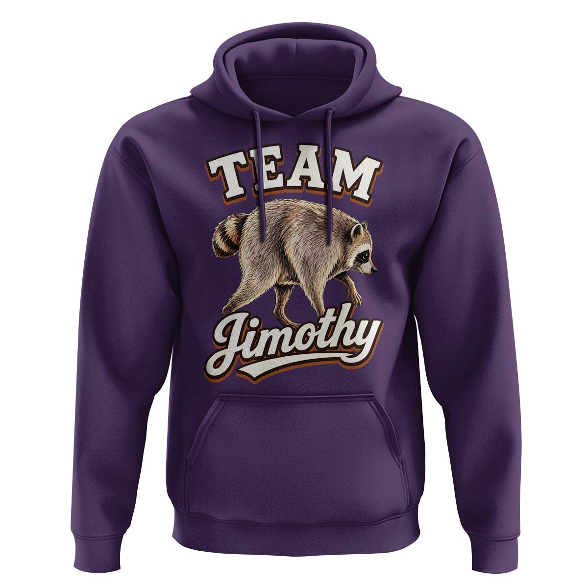 Team Jimothy Funny Viral Seattle Raccoon Legend Hoodie Trash Panda Meme Vintage Sports Style Graphic