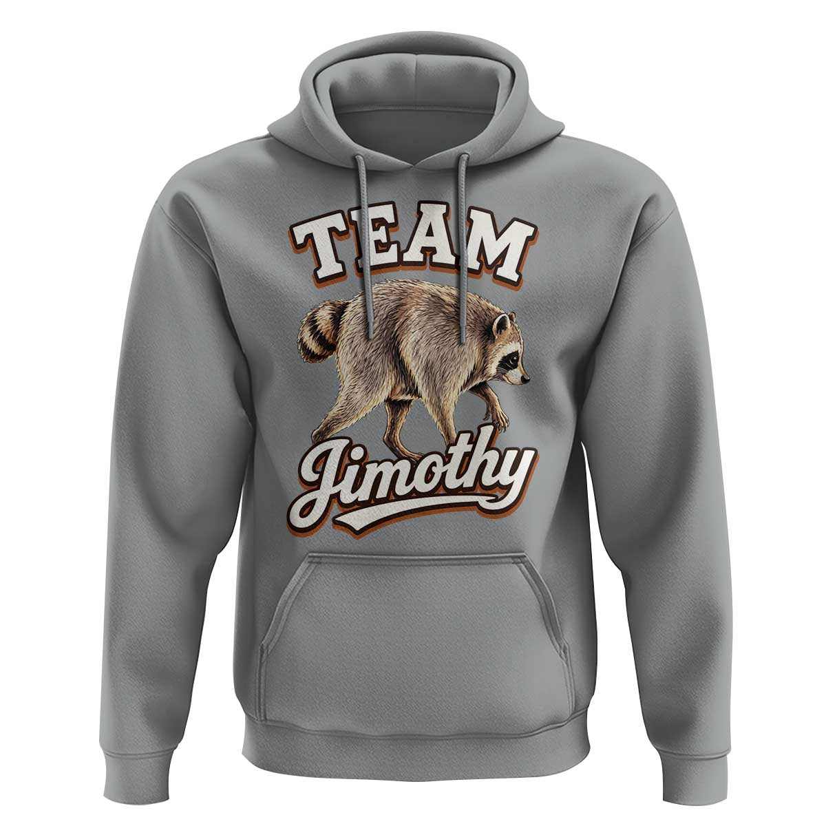Team Jimothy Funny Viral Seattle Raccoon Legend Hoodie Trash Panda Meme Vintage Sports Style Graphic