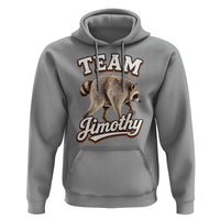 Team Jimothy Funny Viral Seattle Raccoon Legend Hoodie Trash Panda Meme Vintage Sports Style Graphic