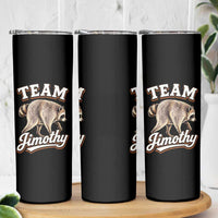 Team Jimothy Funny Viral Seattle Raccoon Legend Skinny Tumbler Trash Panda Meme Vintage Sports Style Graphic