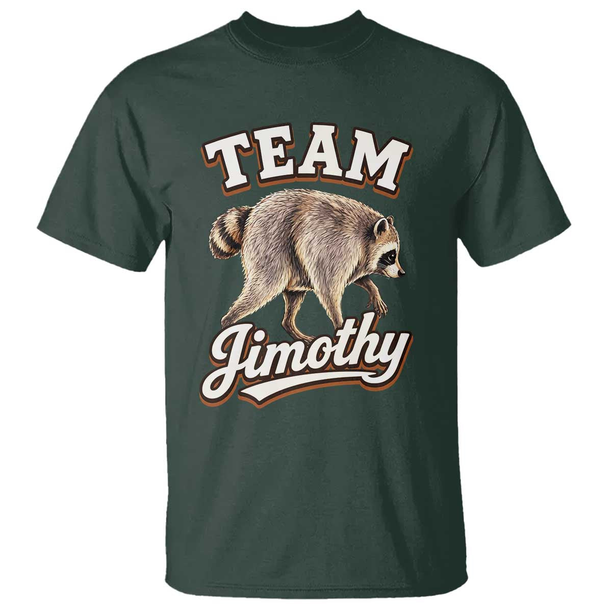 Team Jimothy Funny Viral Seattle Raccoon Legend T Shirt Trash Panda Meme Vintage Sports Style Graphic