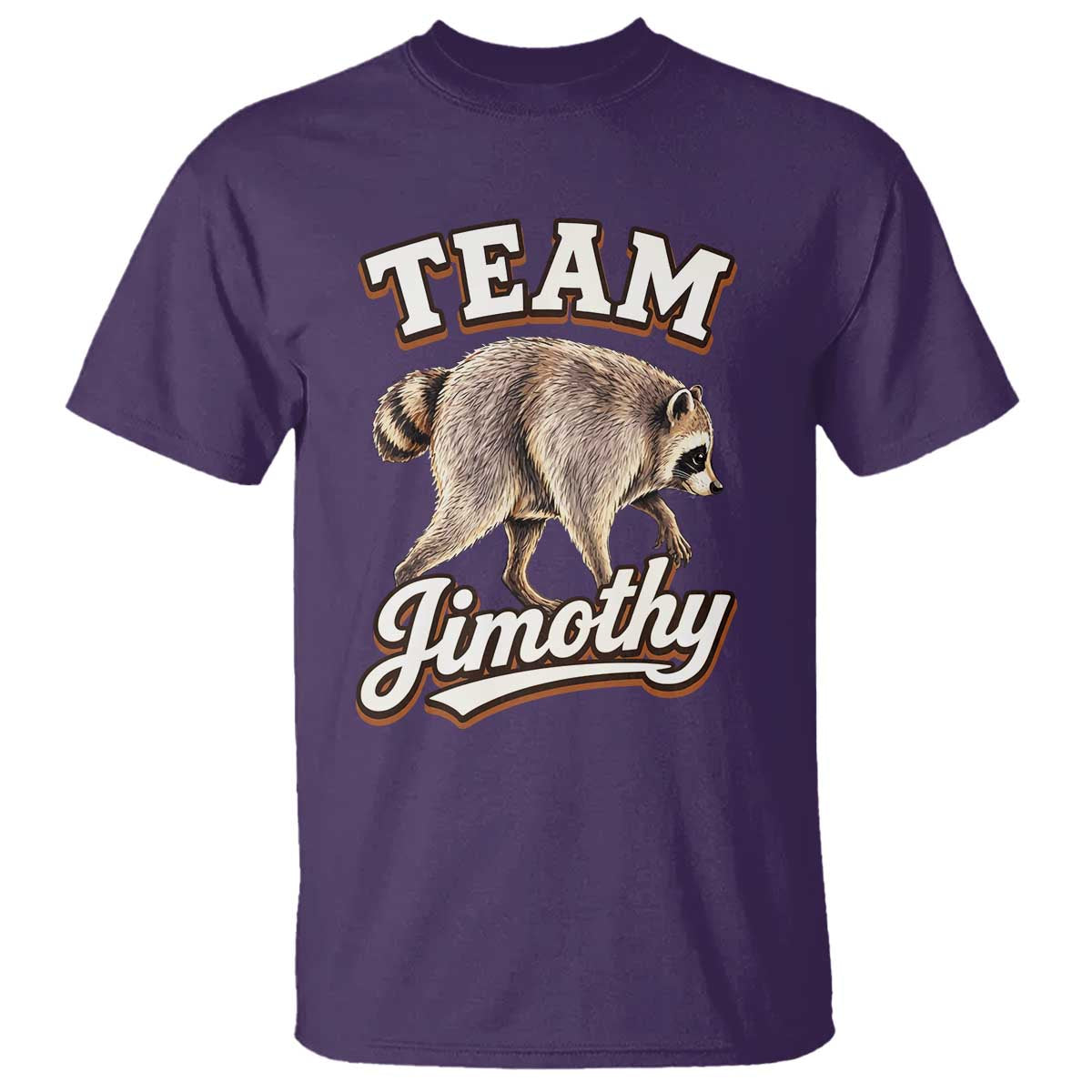 Team Jimothy Funny Viral Seattle Raccoon Legend T Shirt Trash Panda Meme Vintage Sports Style Graphic