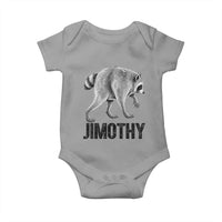 Viral Seattle Jimothy the Raccoon Baby Onesie Vintage Trash Panda Meme Graphic