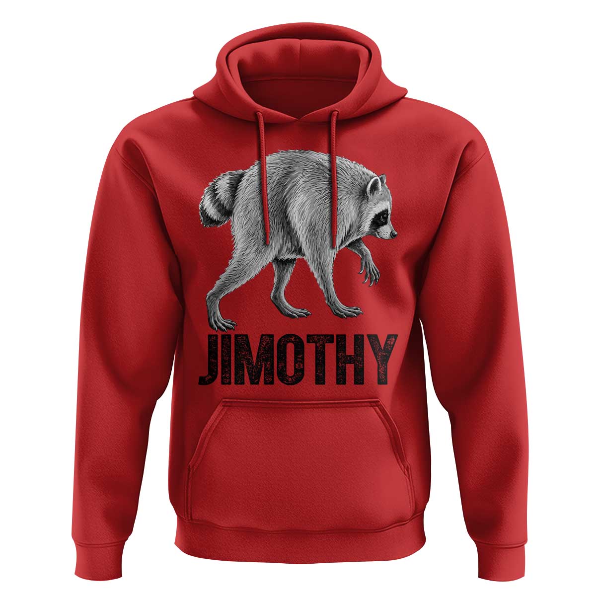 Viral Seattle Jimothy the Raccoon Hoodie Vintage Trash Panda Meme Graphic