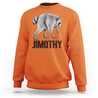 Viral Seattle Jimothy the Raccoon Sweatshirt Vintage Trash Panda Meme Graphic