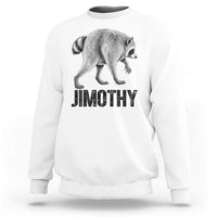 Viral Seattle Jimothy the Raccoon Sweatshirt Vintage Trash Panda Meme Graphic