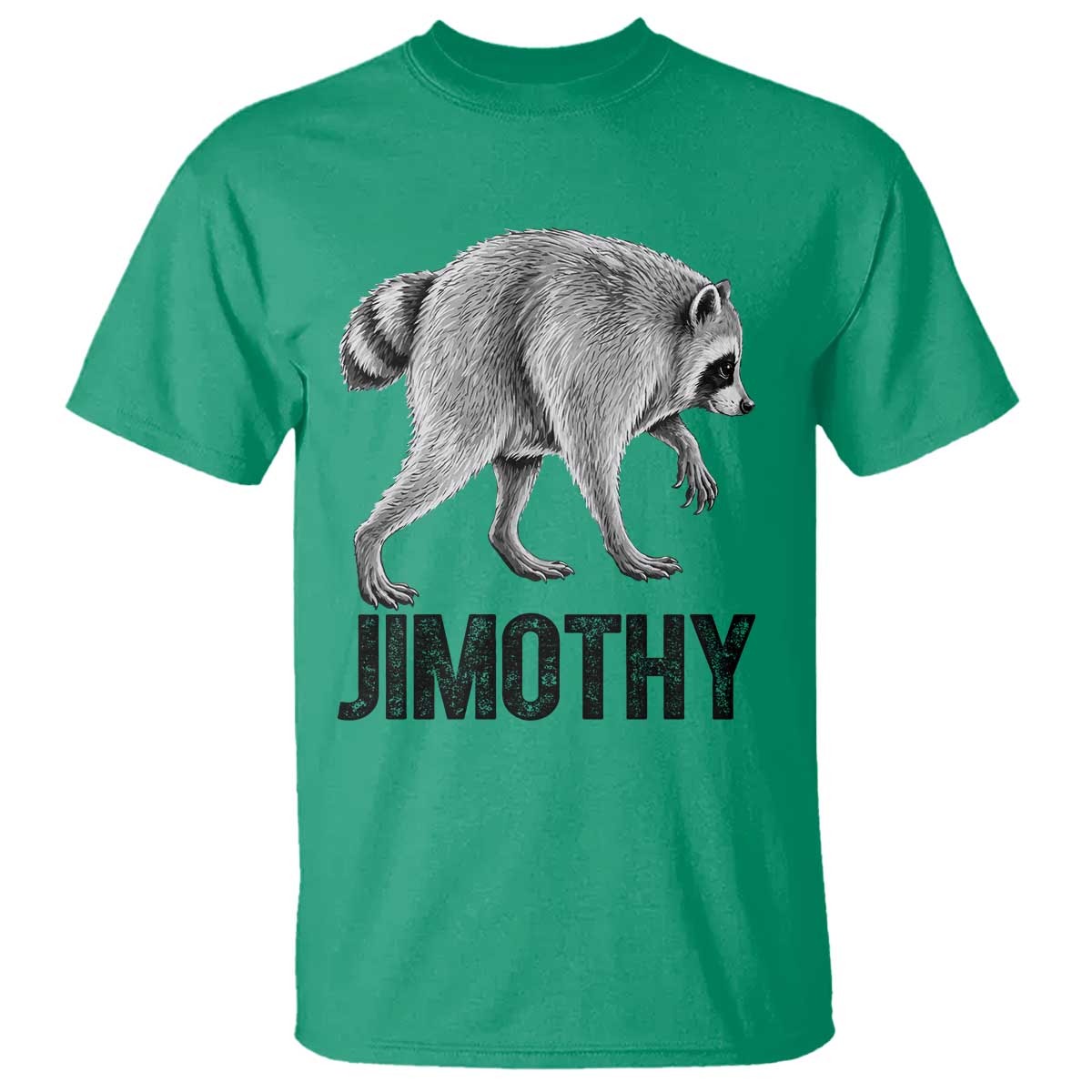 Viral Seattle Jimothy the Raccoon T Shirt Vintage Trash Panda Meme Graphic
