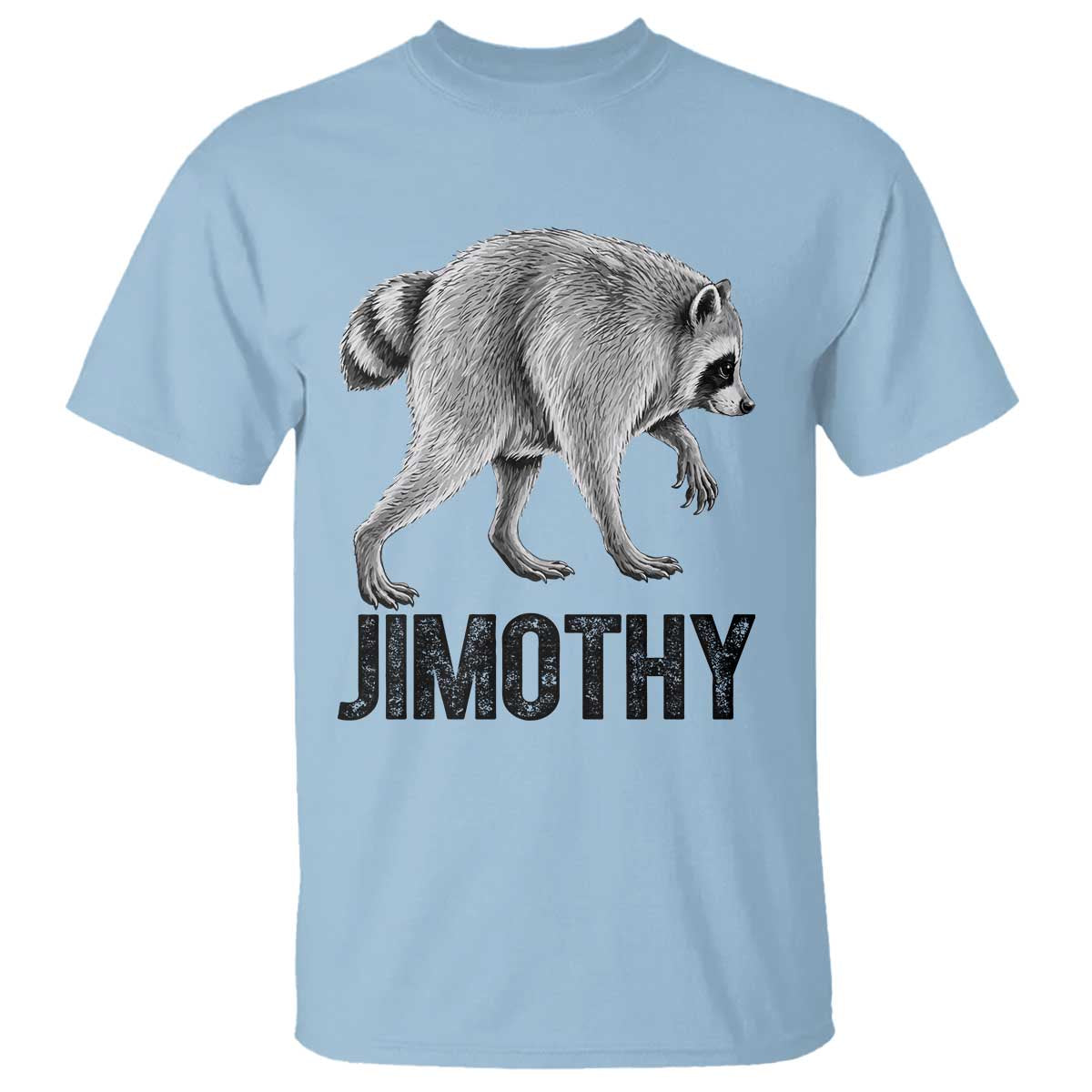 Viral Seattle Jimothy the Raccoon T Shirt Vintage Trash Panda Meme Graphic