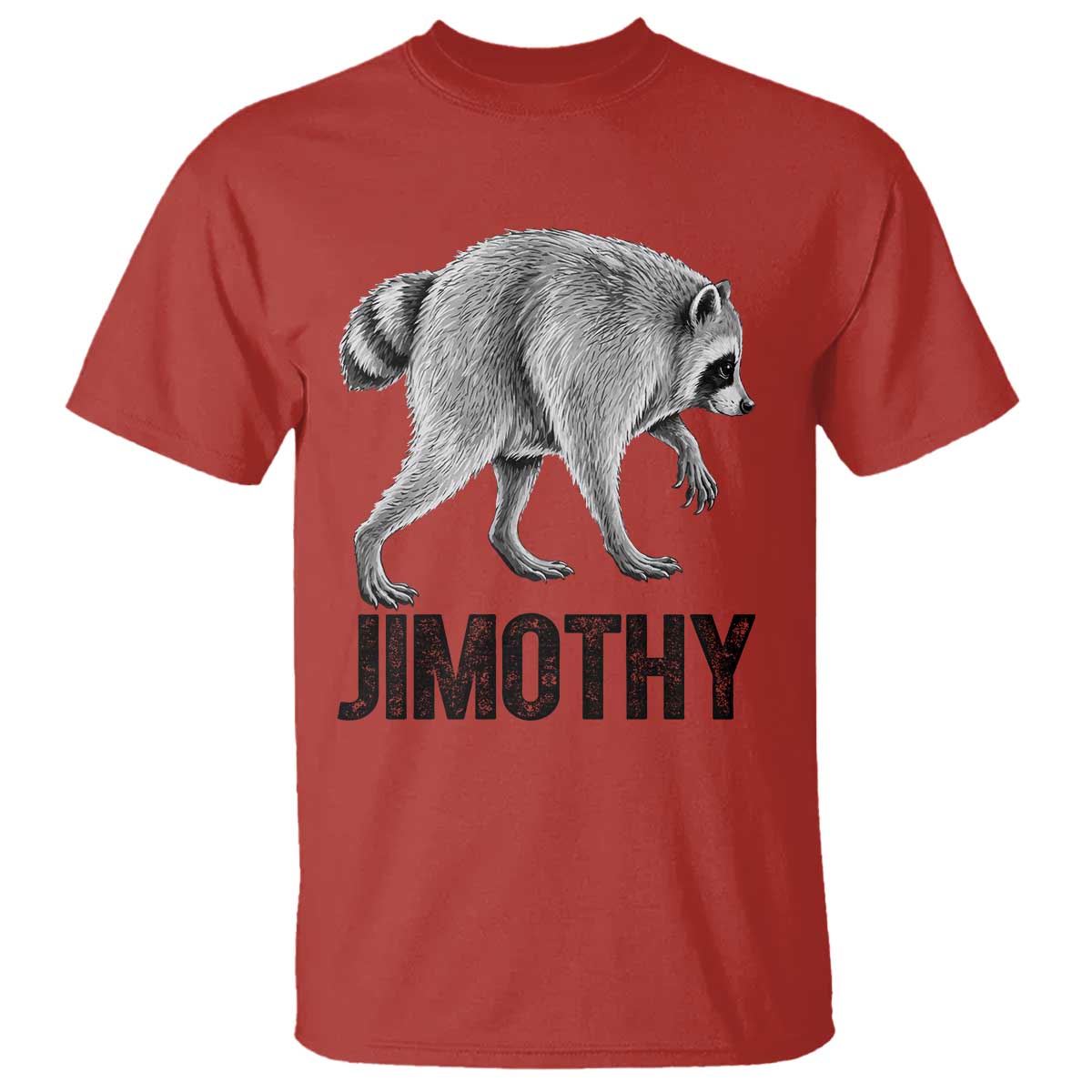 Viral Seattle Jimothy the Raccoon T Shirt Vintage Trash Panda Meme Graphic
