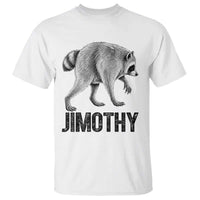 Viral Seattle Jimothy the Raccoon T Shirt Vintage Trash Panda Meme Graphic