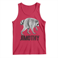 Viral Seattle Jimothy the Raccoon Tank Top Vintage Trash Panda Meme Graphic
