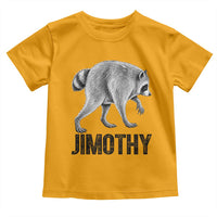 Viral Seattle Jimothy the Raccoon Toddler T Shirt Vintage Trash Panda Meme Graphic