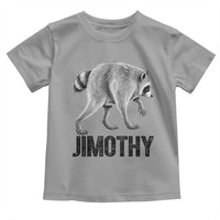 Viral Seattle Jimothy the Raccoon Toddler T Shirt Vintage Trash Panda Meme Graphic