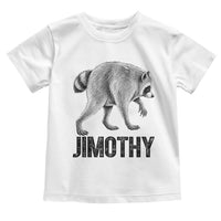 Viral Seattle Jimothy the Raccoon Toddler T Shirt Vintage Trash Panda Meme Graphic