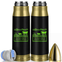 Retro 8-Bit Pixel 80s Game Over Parody Graphic Bullet Tumbler You Have Died Of Diarrhea Lettuce