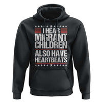 I Hear Migrant Children Also Have Heartbeats Hoodie Vintage Stars Human Rights Social Justice