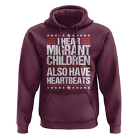 I Hear Migrant Children Also Have Heartbeats Hoodie Vintage Stars Human Rights Social Justice