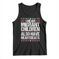 I Hear Migrant Children Also Have Heartbeats Tank Top Vintage Stars Human Rights Social Justice