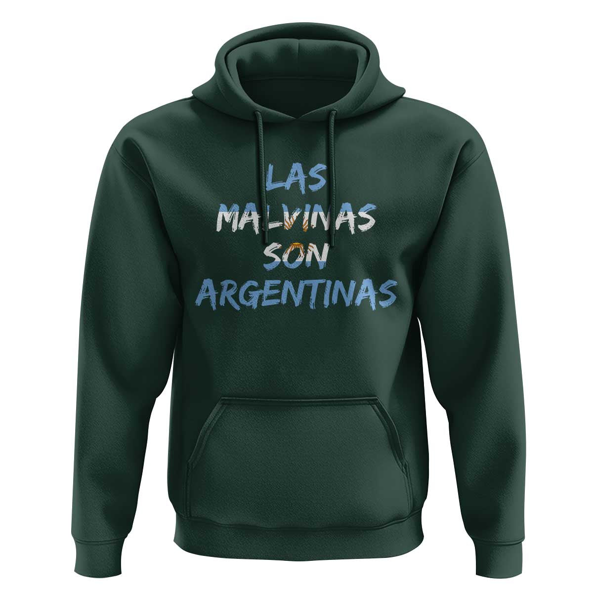 Patriotic Las Malvinas Son Argentinas Flag Hoodie Argentine Heritage Sun of May Argentina Sovereignty